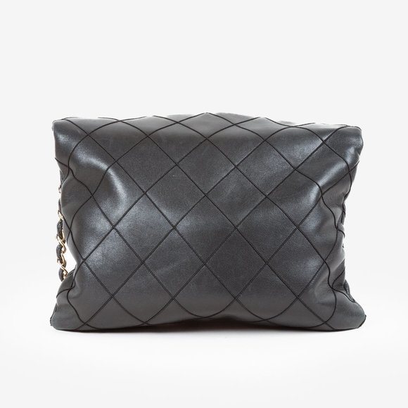 Chanel Vintage Chain Tassel Black Lambskin Crossbody Bag - Picture 4 of 12